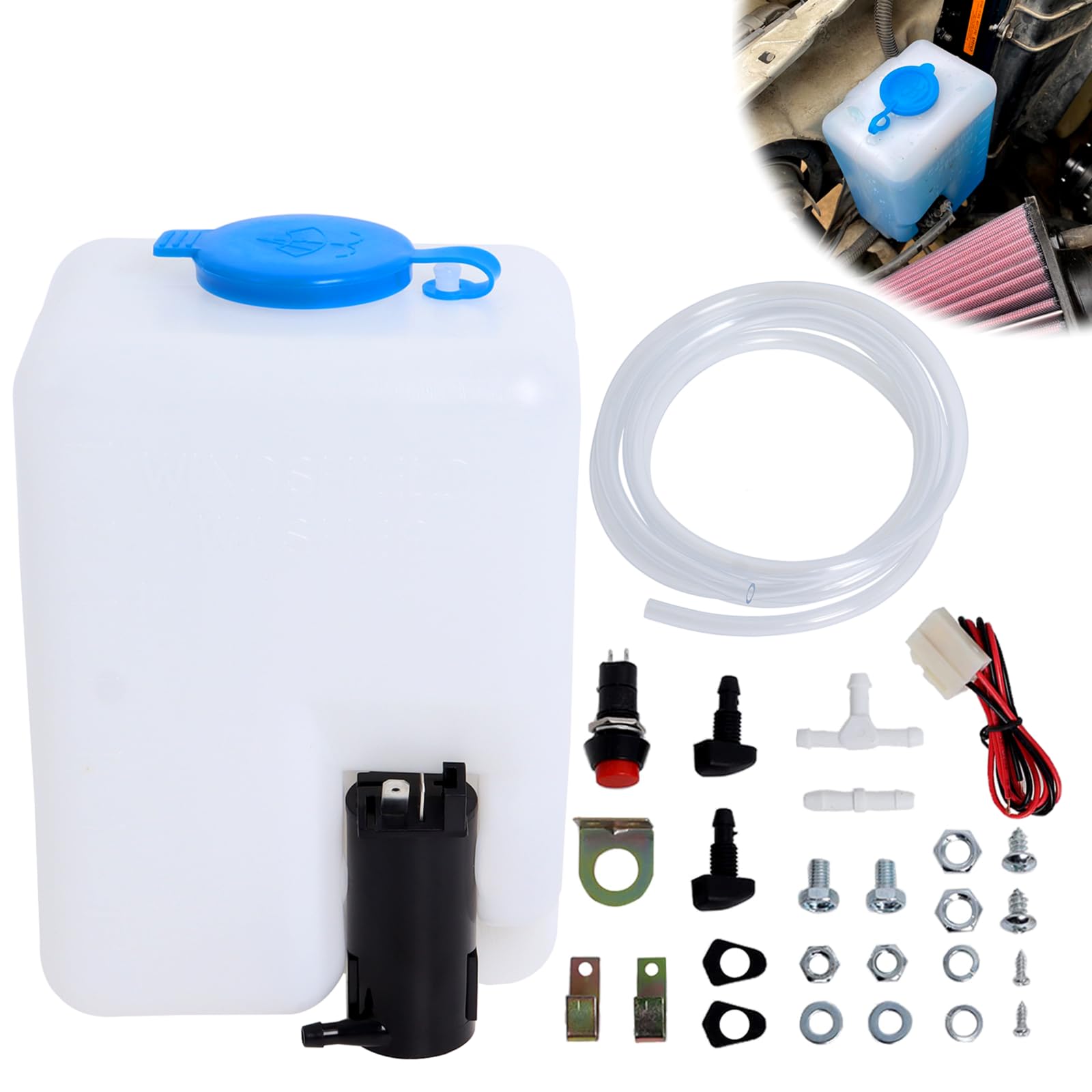 Amazon.com: Swess 12V Car Windshield Washer Pump Universal
